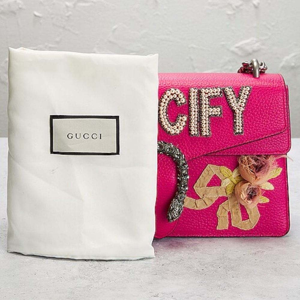 Gucci Guccify Dionysus Shoulder Bag in Pink; Full Inclusion 💕💕💕 - Picture 10 of 17